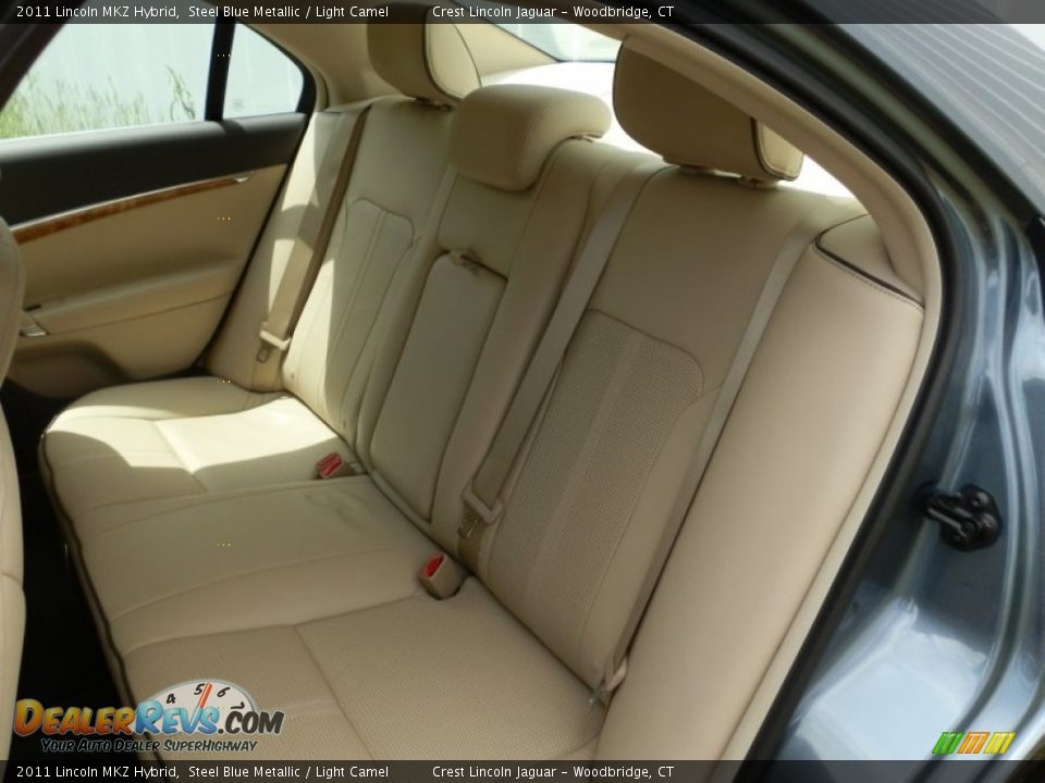 Rear Seat of 2011 Lincoln MKZ Hybrid Photo #9