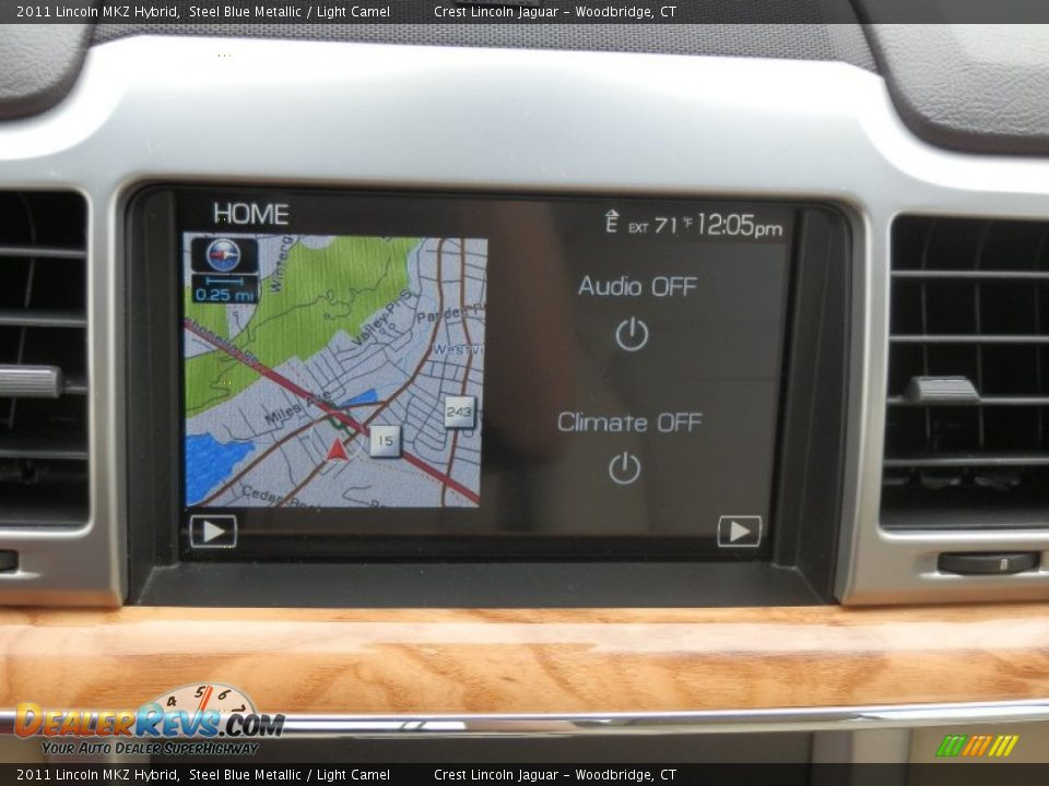 Navigation of 2011 Lincoln MKZ Hybrid Photo #14