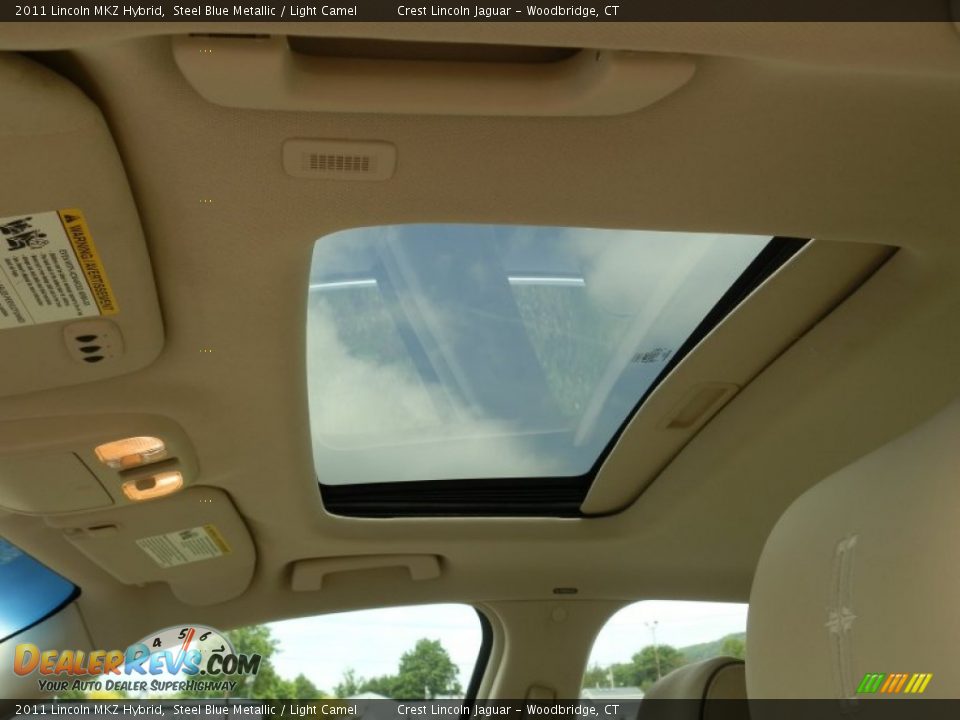 Sunroof of 2011 Lincoln MKZ Hybrid Photo #16