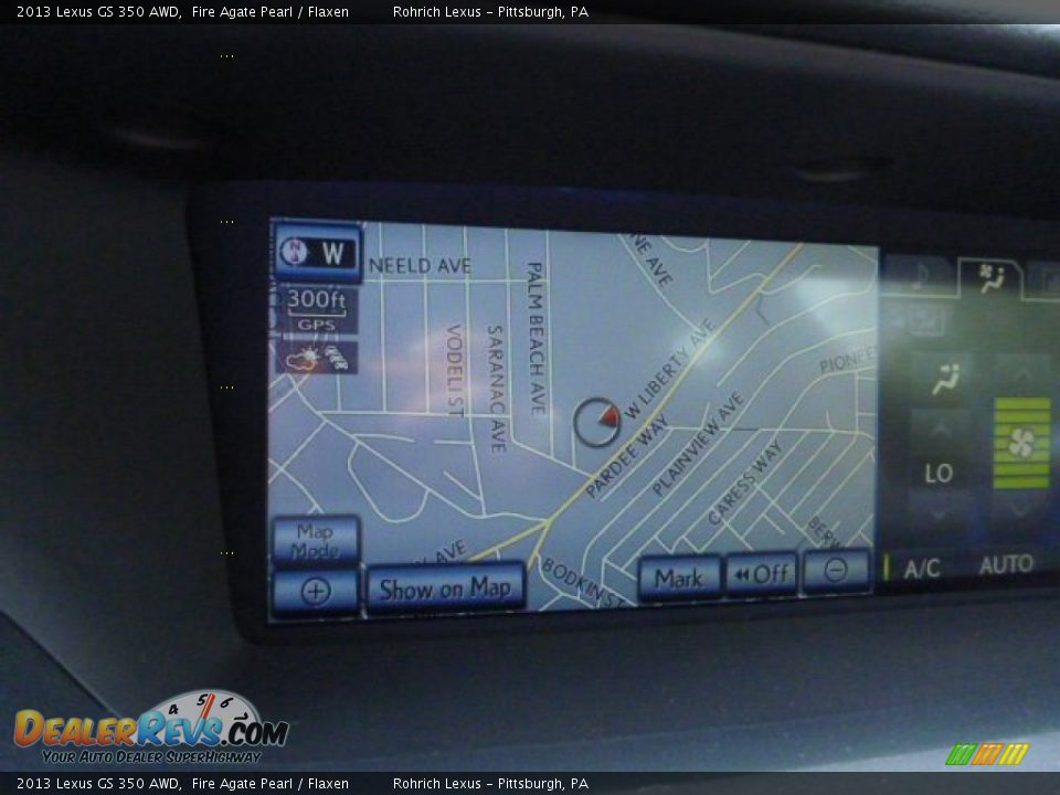 2013 Lexus GS 350 AWD Fire Agate Pearl / Flaxen Photo #17