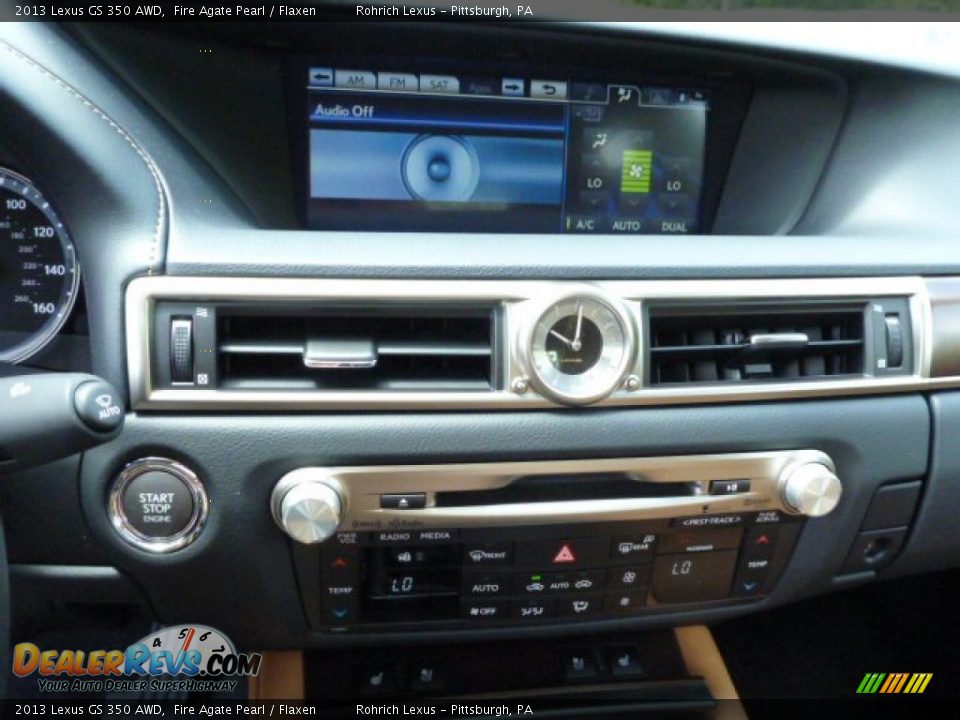 2013 Lexus GS 350 AWD Fire Agate Pearl / Flaxen Photo #19