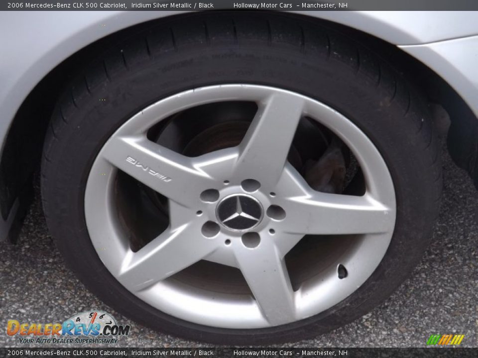 2006 Mercedes-Benz CLK 500 Cabriolet Iridium Silver Metallic / Black Photo #5