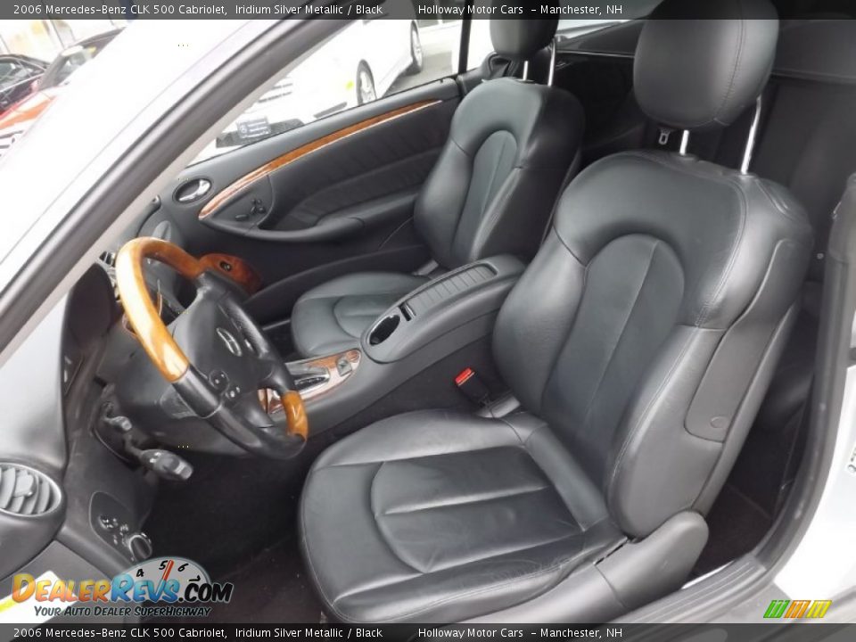 2006 Mercedes-Benz CLK 500 Cabriolet Iridium Silver Metallic / Black Photo #8