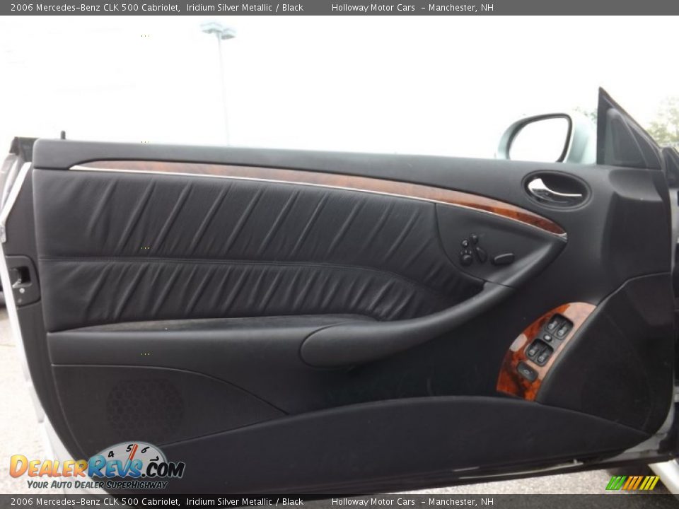2006 Mercedes-Benz CLK 500 Cabriolet Iridium Silver Metallic / Black Photo #9