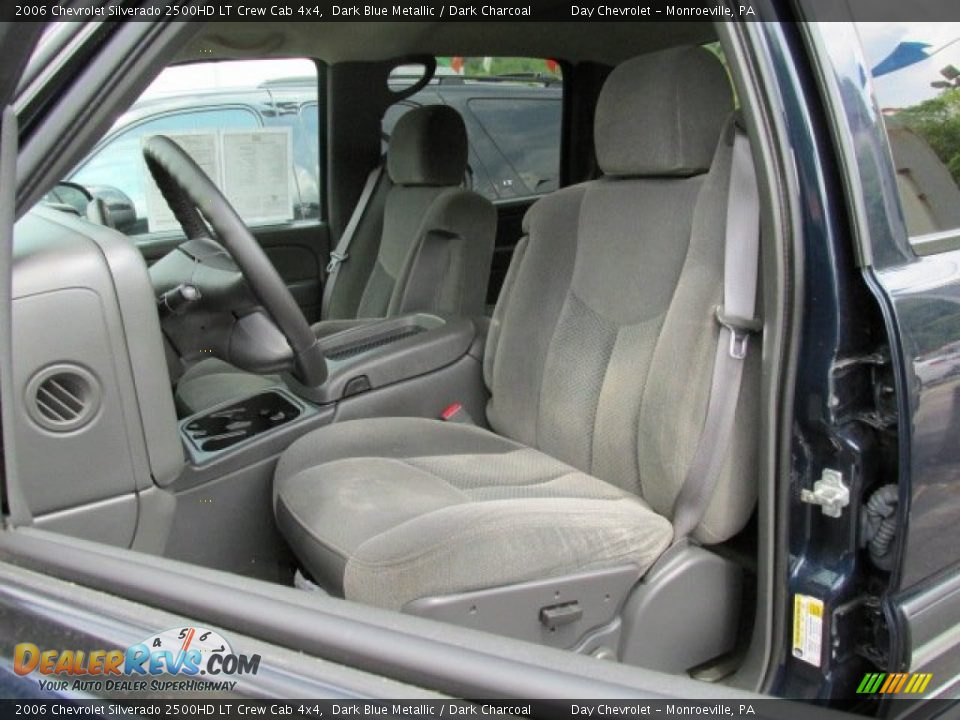2006 Chevrolet Silverado 2500HD LT Crew Cab 4x4 Dark Blue Metallic / Dark Charcoal Photo #10