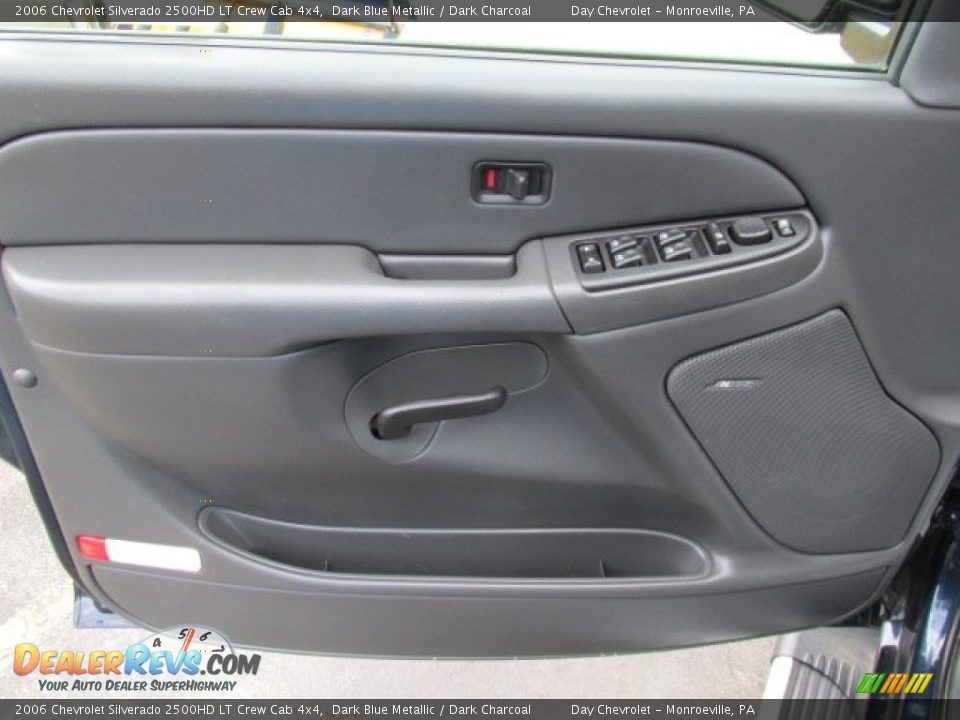 2006 Chevrolet Silverado 2500HD LT Crew Cab 4x4 Dark Blue Metallic / Dark Charcoal Photo #13