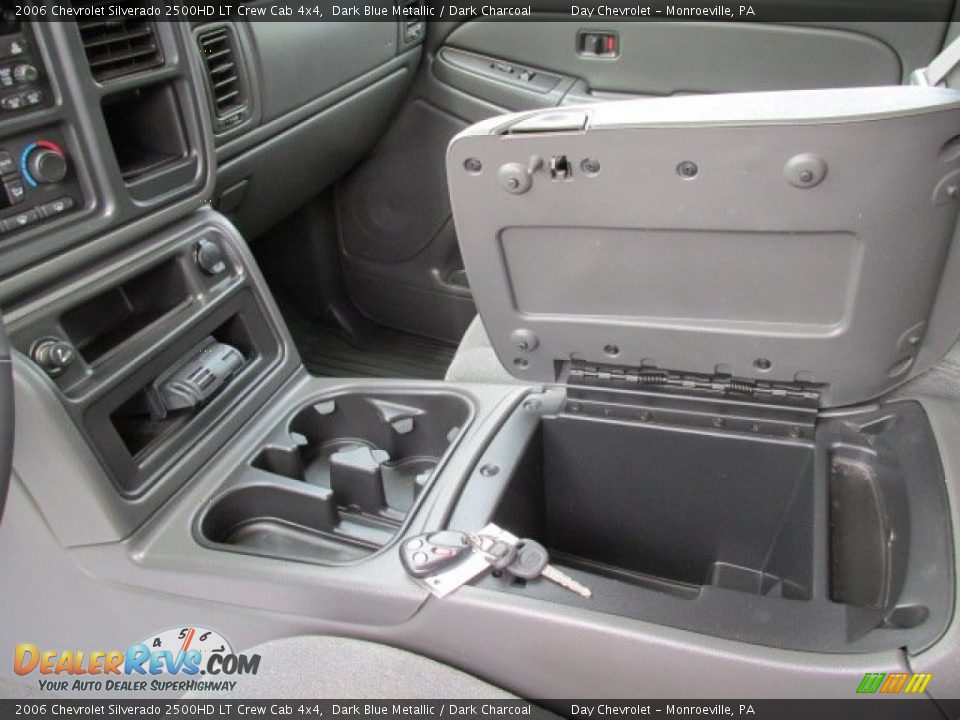 2006 Chevrolet Silverado 2500HD LT Crew Cab 4x4 Dark Blue Metallic / Dark Charcoal Photo #15