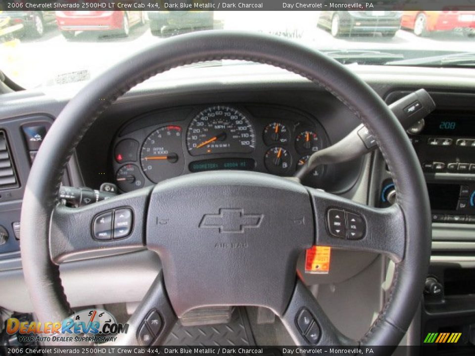 2006 Chevrolet Silverado 2500HD LT Crew Cab 4x4 Dark Blue Metallic / Dark Charcoal Photo #17