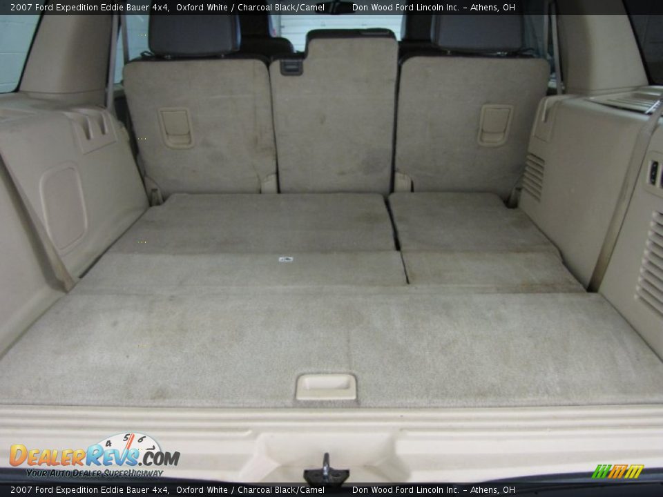 2007 Ford Expedition Eddie Bauer 4x4 Oxford White / Charcoal Black/Camel Photo #5
