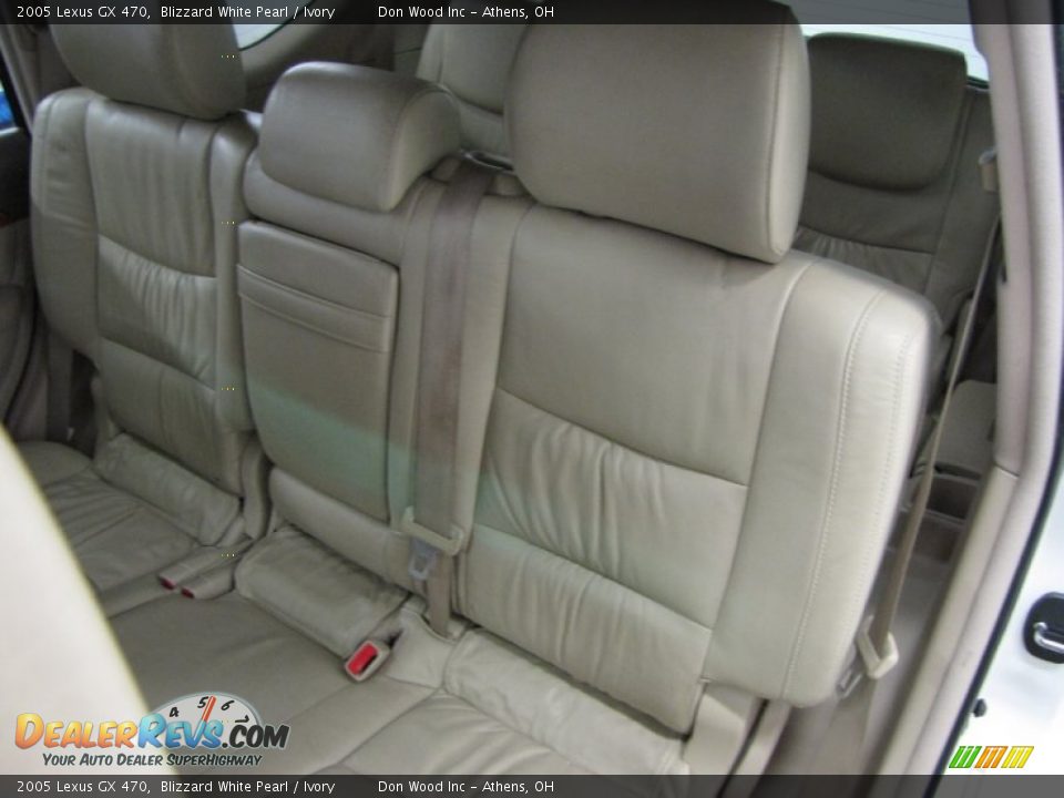 2005 Lexus GX 470 Blizzard White Pearl / Ivory Photo #7