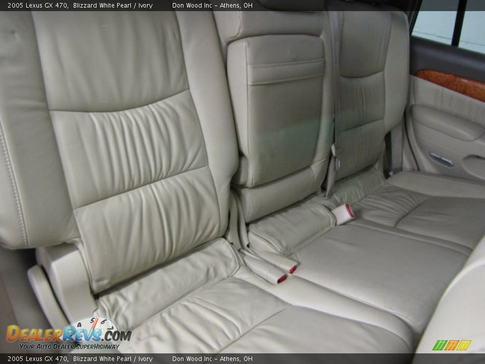 2005 Lexus GX 470 Blizzard White Pearl / Ivory Photo #9