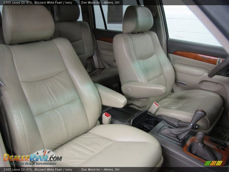 2005 Lexus GX 470 Blizzard White Pearl / Ivory Photo #10