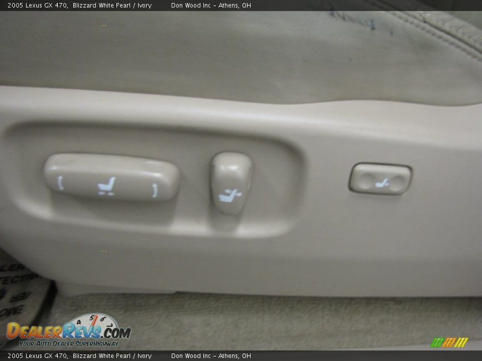 2005 Lexus GX 470 Blizzard White Pearl / Ivory Photo #11