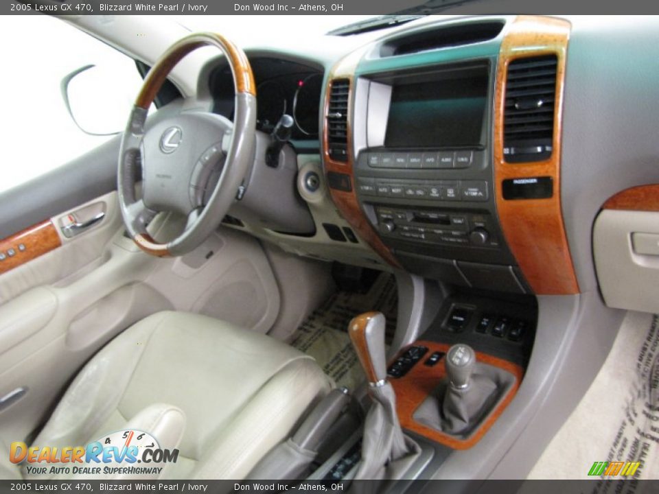 2005 Lexus GX 470 Blizzard White Pearl / Ivory Photo #20