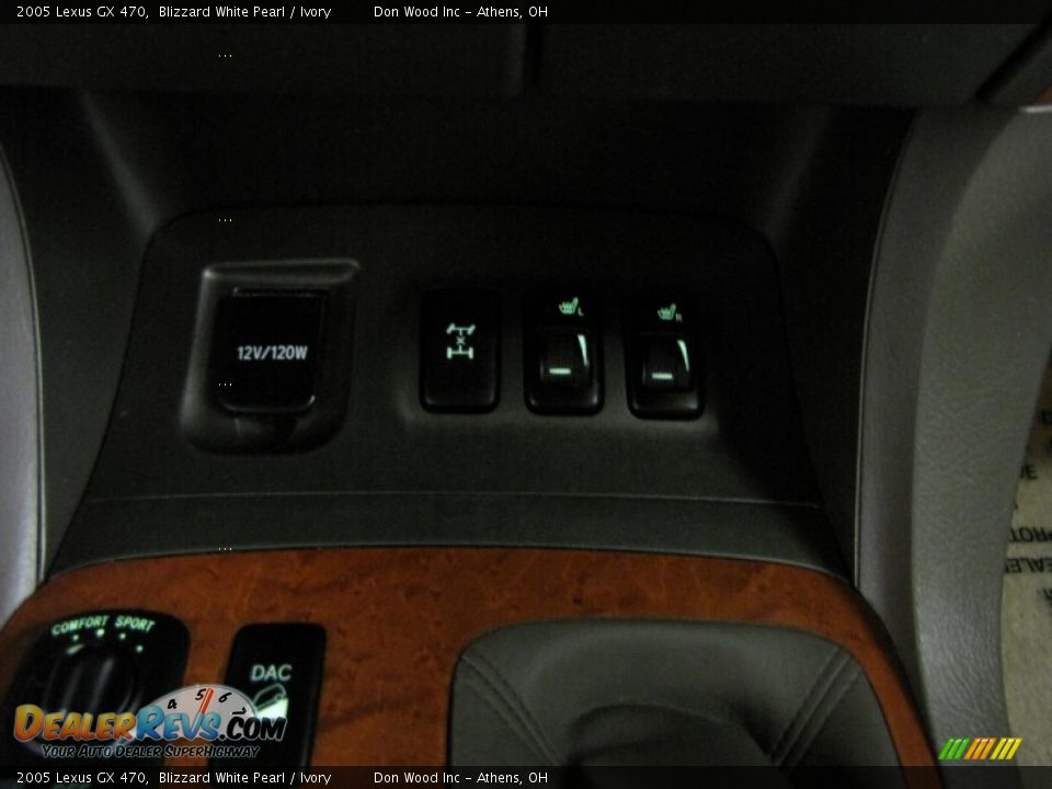 2005 Lexus GX 470 Blizzard White Pearl / Ivory Photo #23