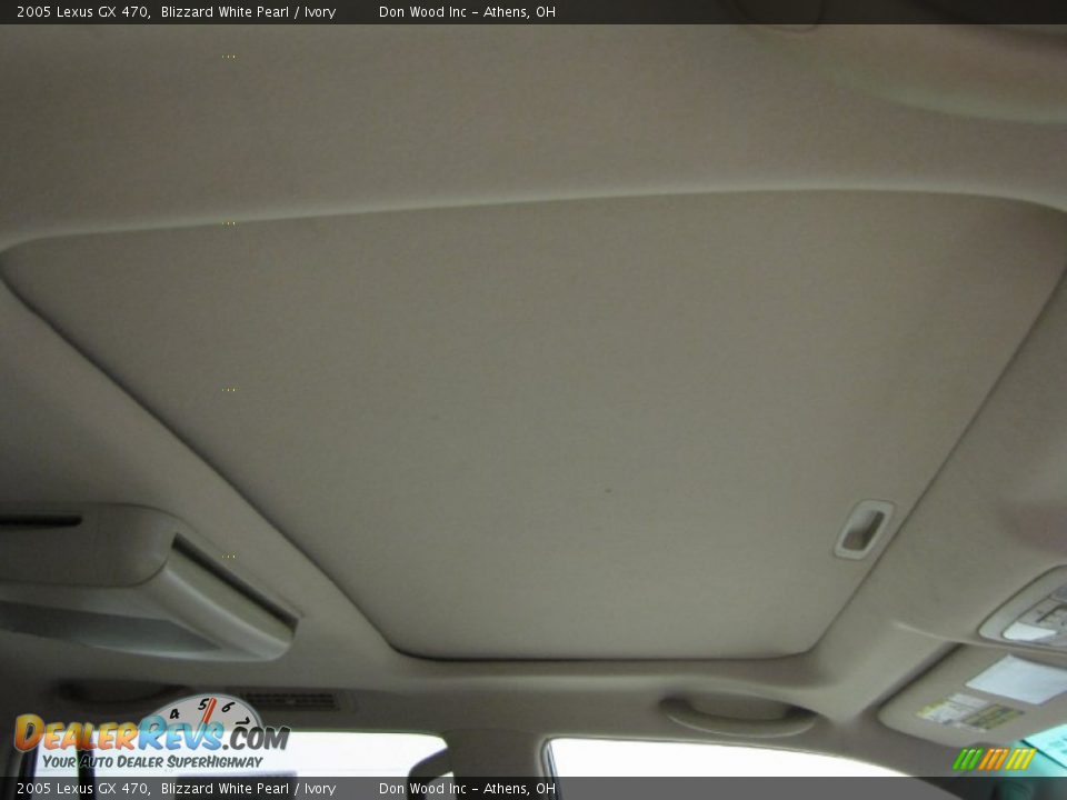 2005 Lexus GX 470 Blizzard White Pearl / Ivory Photo #26