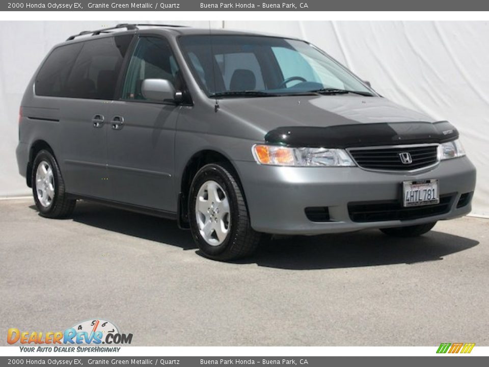 2000 Honda Odyssey EX Granite Green Metallic / Quartz Photo #1