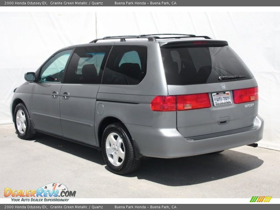 2000 Honda Odyssey EX Granite Green Metallic / Quartz Photo #2