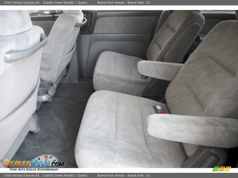 2000 Honda Odyssey EX Granite Green Metallic / Quartz Photo #4