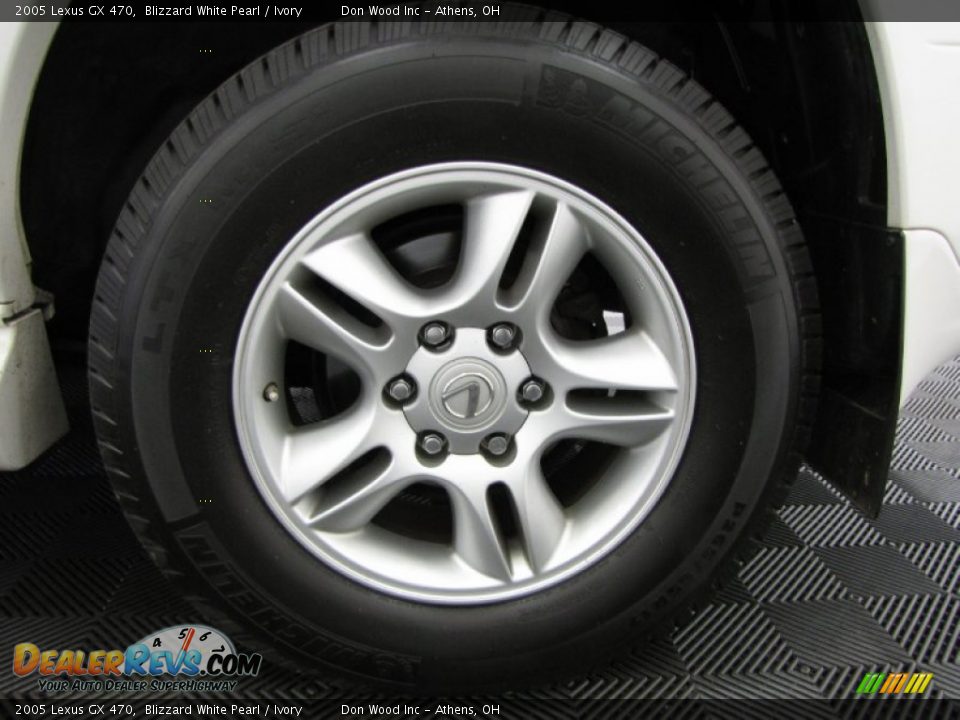 2005 Lexus GX 470 Blizzard White Pearl / Ivory Photo #29