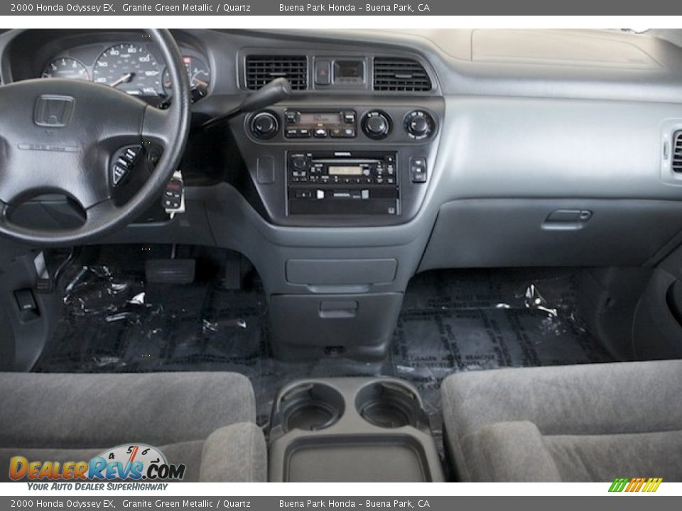 2000 Honda Odyssey EX Granite Green Metallic / Quartz Photo #5