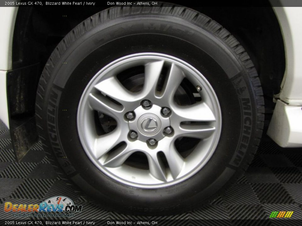2005 Lexus GX 470 Blizzard White Pearl / Ivory Photo #30