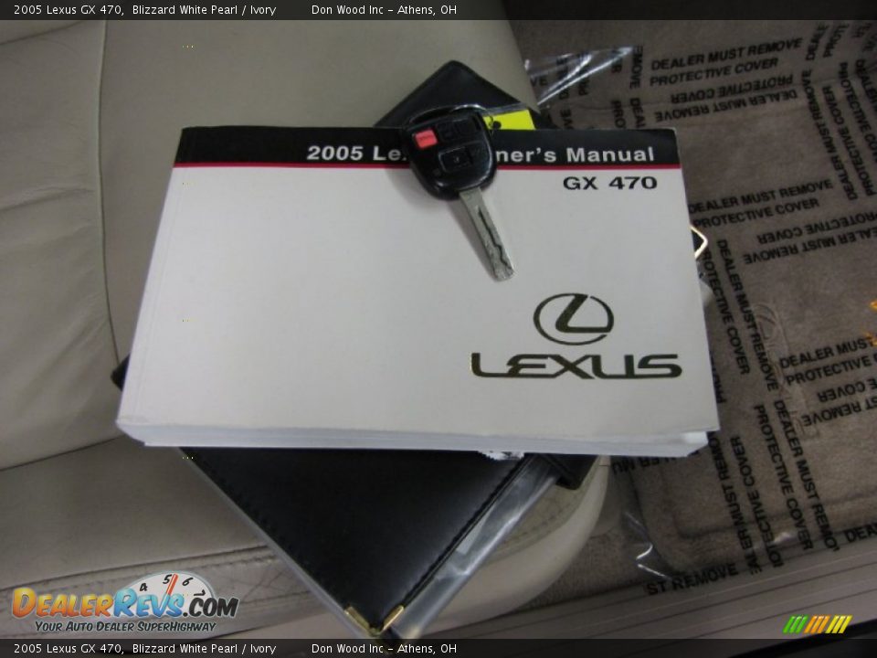 2005 Lexus GX 470 Blizzard White Pearl / Ivory Photo #31