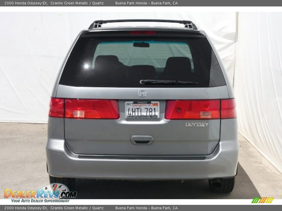 2000 Honda Odyssey EX Granite Green Metallic / Quartz Photo #9