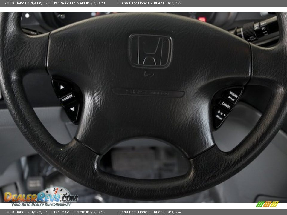 2000 Honda Odyssey EX Granite Green Metallic / Quartz Photo #11