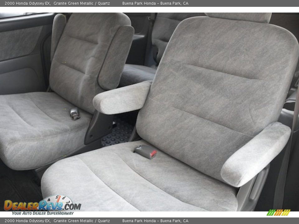 2000 Honda Odyssey EX Granite Green Metallic / Quartz Photo #15