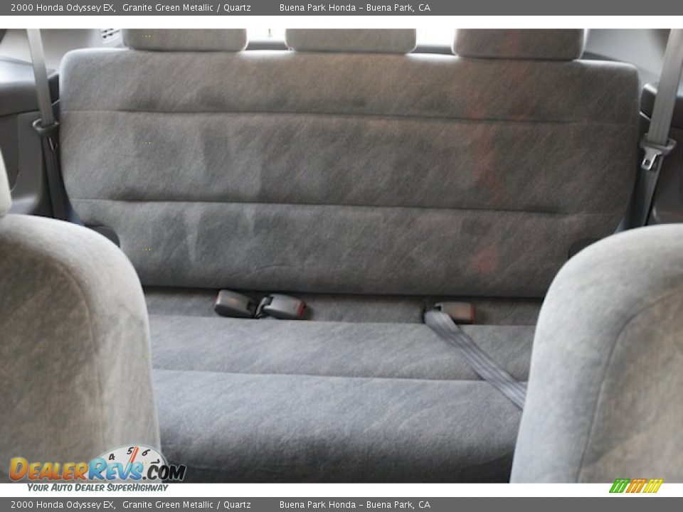 2000 Honda Odyssey EX Granite Green Metallic / Quartz Photo #17