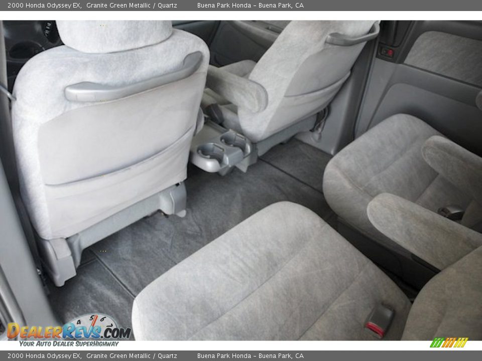 2000 Honda Odyssey EX Granite Green Metallic / Quartz Photo #18