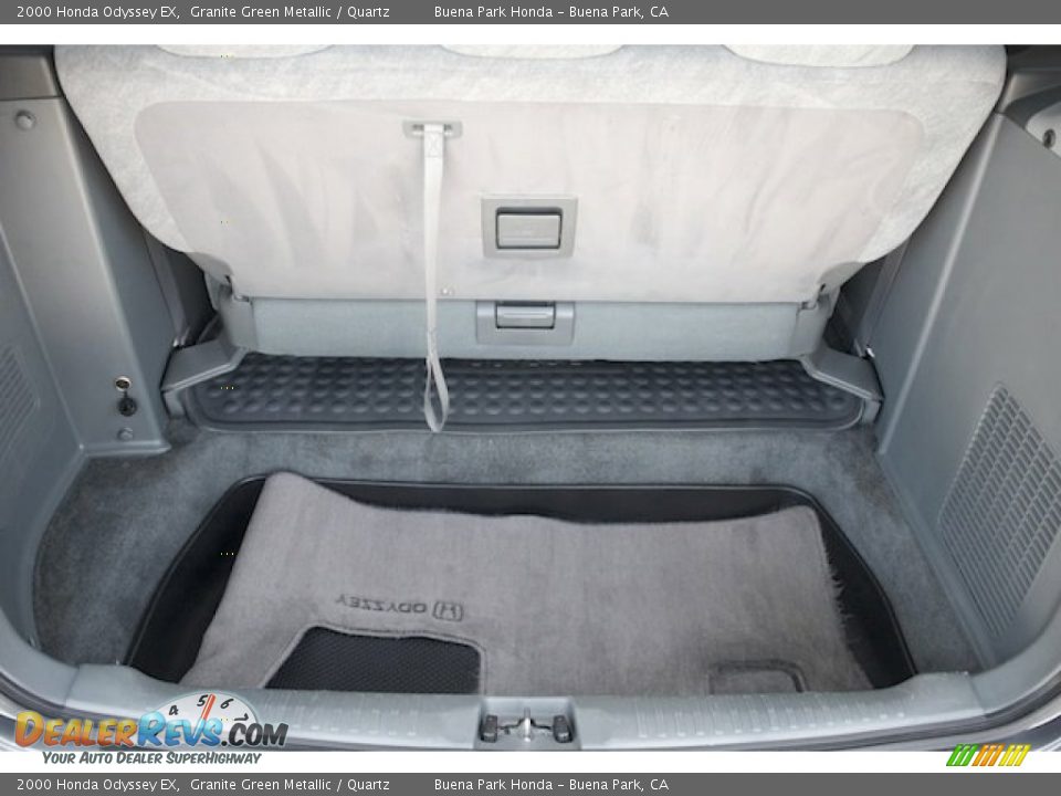 2000 Honda Odyssey EX Granite Green Metallic / Quartz Photo #19