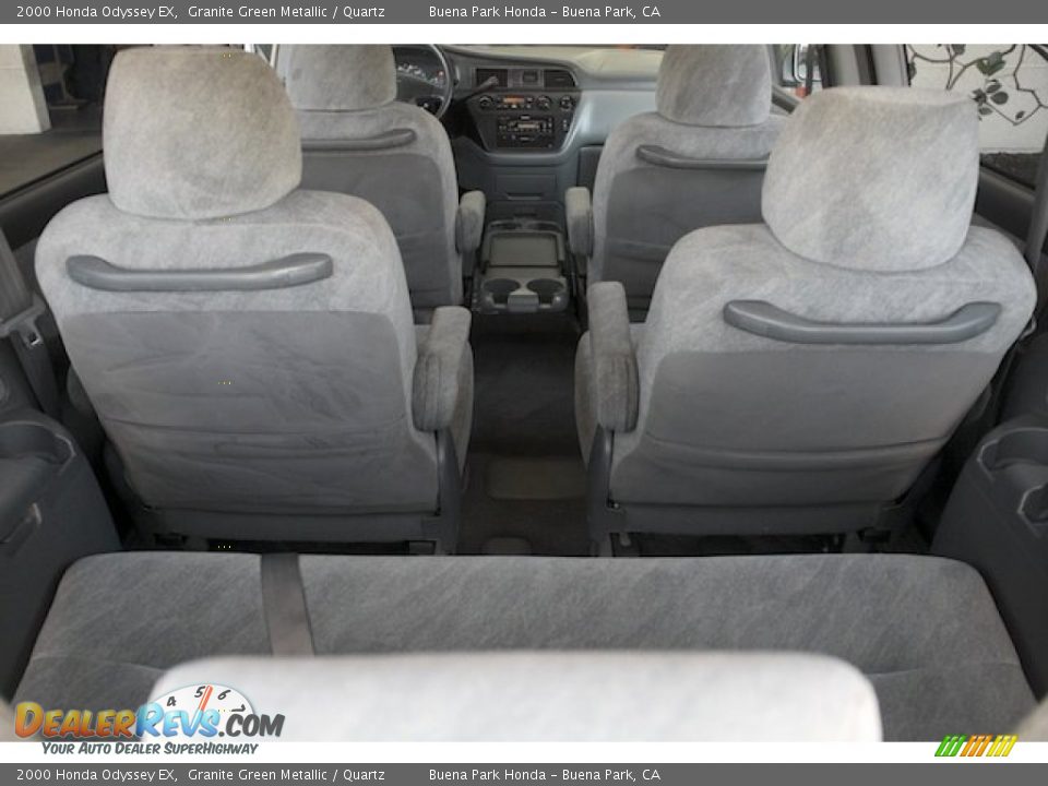2000 Honda Odyssey EX Granite Green Metallic / Quartz Photo #20