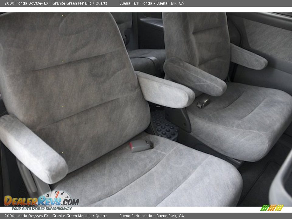 2000 Honda Odyssey EX Granite Green Metallic / Quartz Photo #22