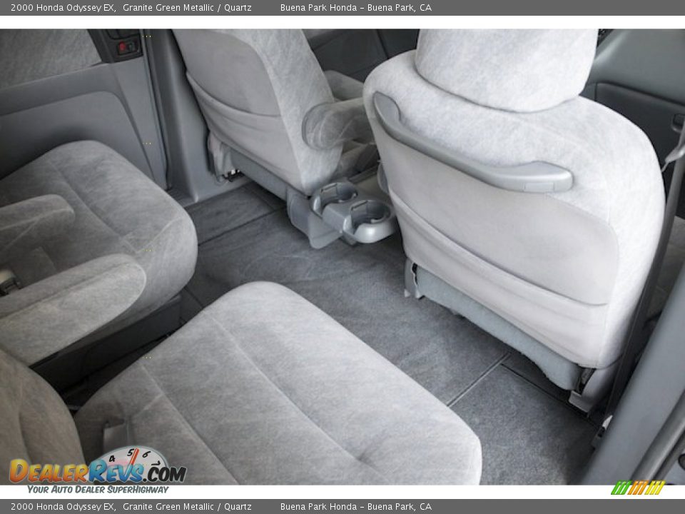 2000 Honda Odyssey EX Granite Green Metallic / Quartz Photo #24