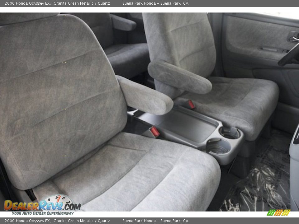 2000 Honda Odyssey EX Granite Green Metallic / Quartz Photo #27