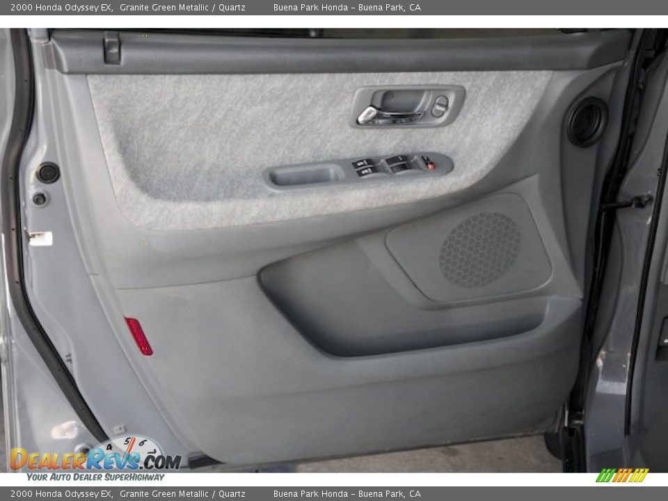 2000 Honda Odyssey EX Granite Green Metallic / Quartz Photo #29
