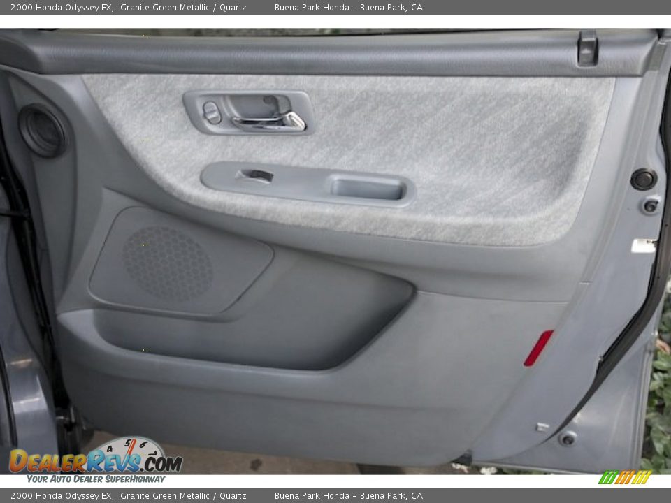 2000 Honda Odyssey EX Granite Green Metallic / Quartz Photo #30