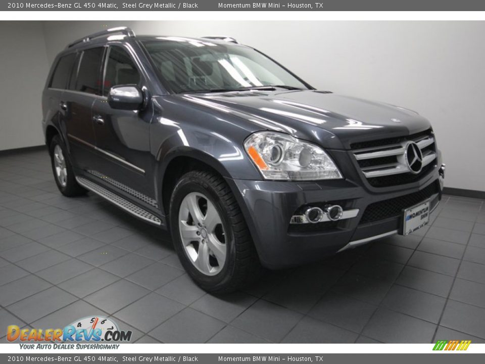 2010 Mercedes-Benz GL 450 4Matic Steel Grey Metallic / Black Photo #1