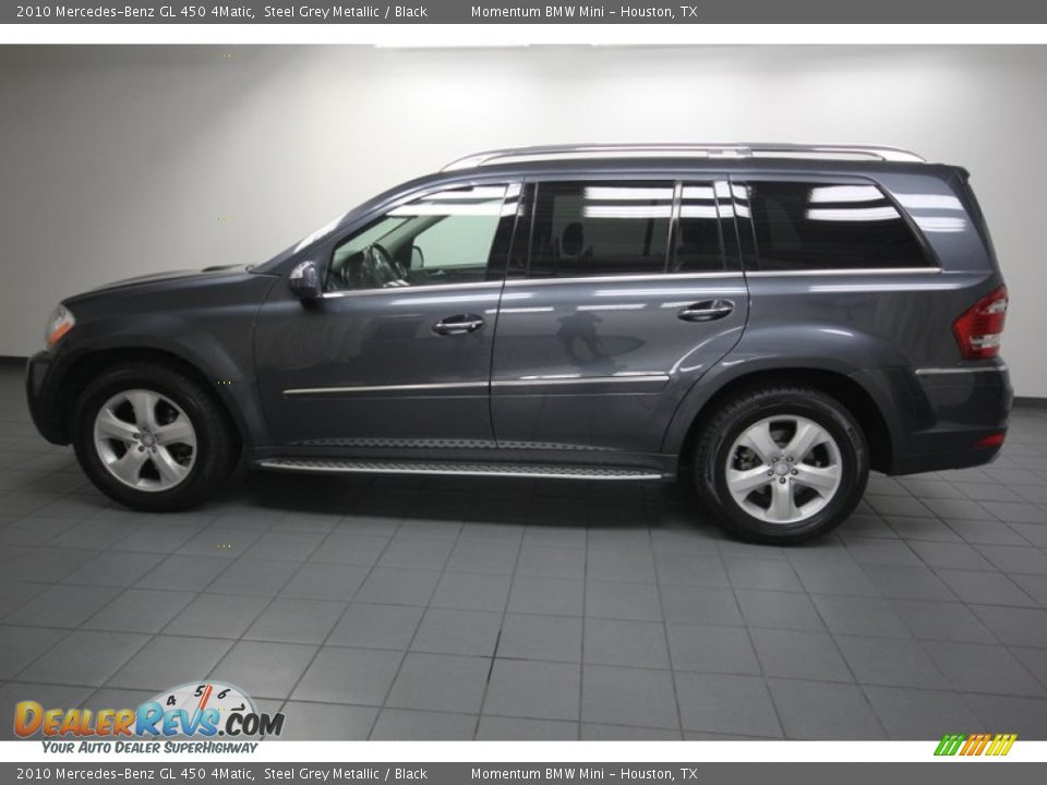 2010 Mercedes-Benz GL 450 4Matic Steel Grey Metallic / Black Photo #2
