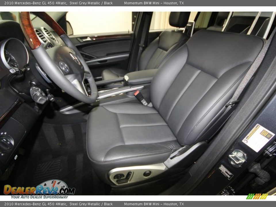 2010 Mercedes-Benz GL 450 4Matic Steel Grey Metallic / Black Photo #3