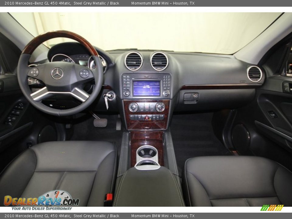 2010 Mercedes-Benz GL 450 4Matic Steel Grey Metallic / Black Photo #4