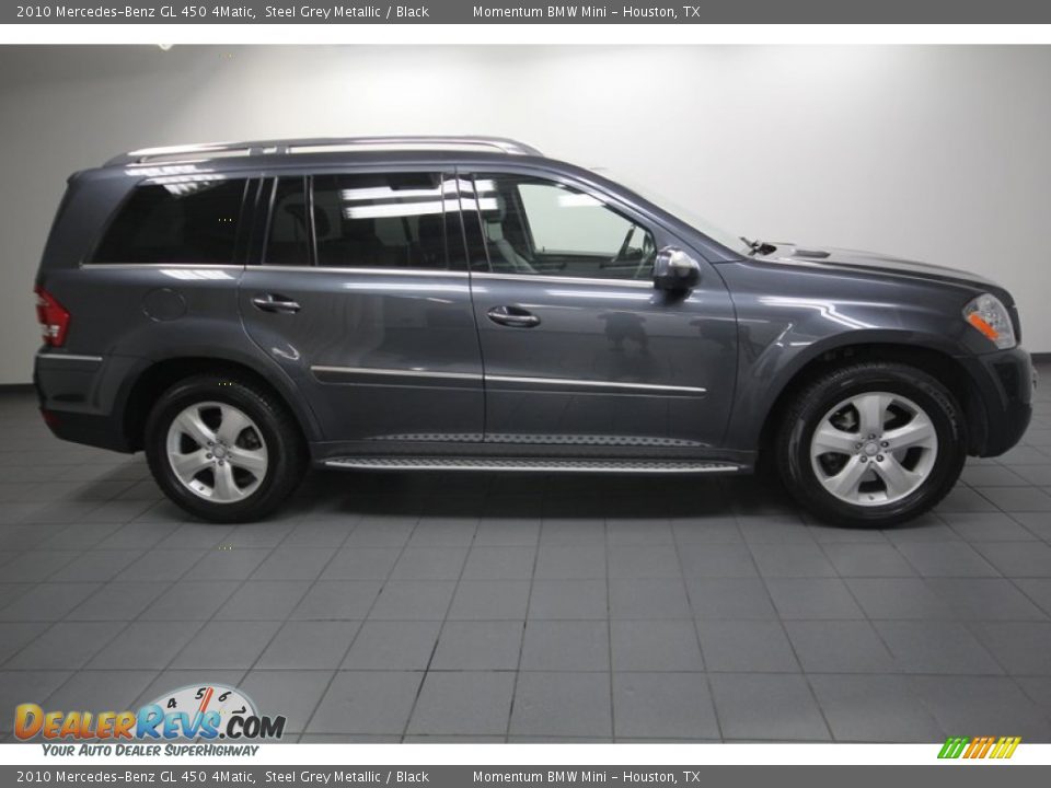 2010 Mercedes-Benz GL 450 4Matic Steel Grey Metallic / Black Photo #7