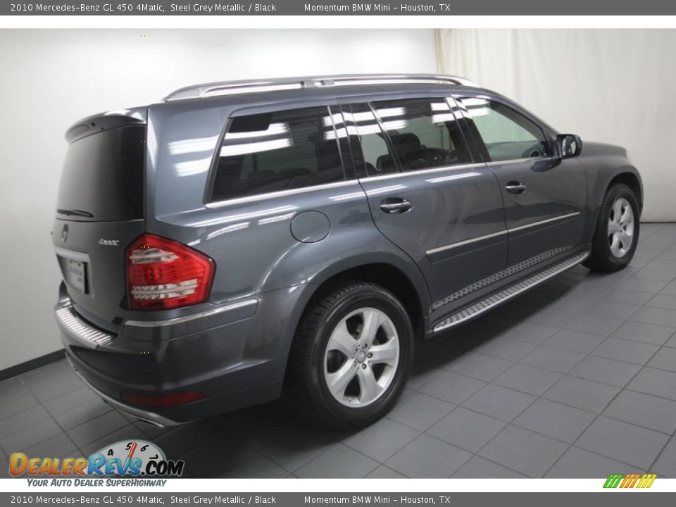 2010 Mercedes-Benz GL 450 4Matic Steel Grey Metallic / Black Photo #11