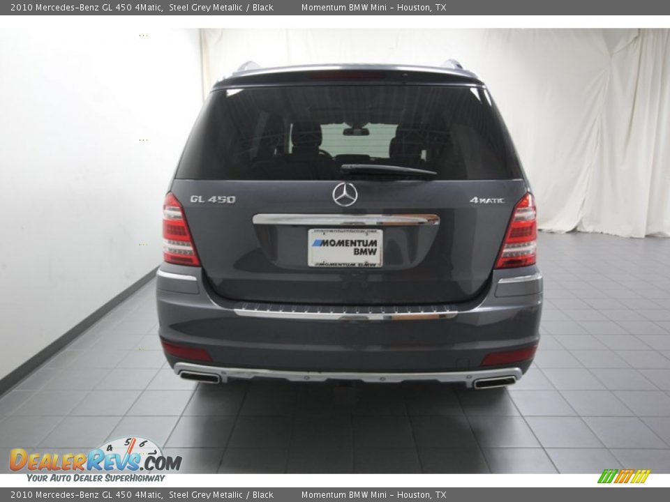 2010 Mercedes-Benz GL 450 4Matic Steel Grey Metallic / Black Photo #12