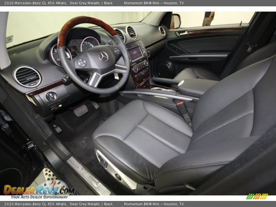 Black Interior - 2010 Mercedes-Benz GL 450 4Matic Photo #13