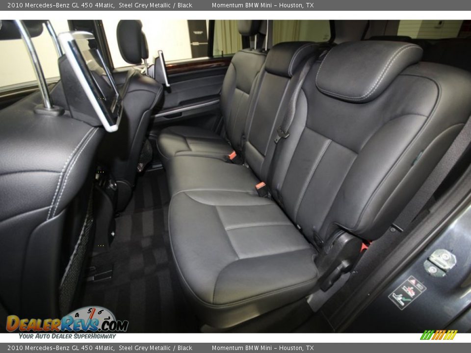 Rear Seat of 2010 Mercedes-Benz GL 450 4Matic Photo #14