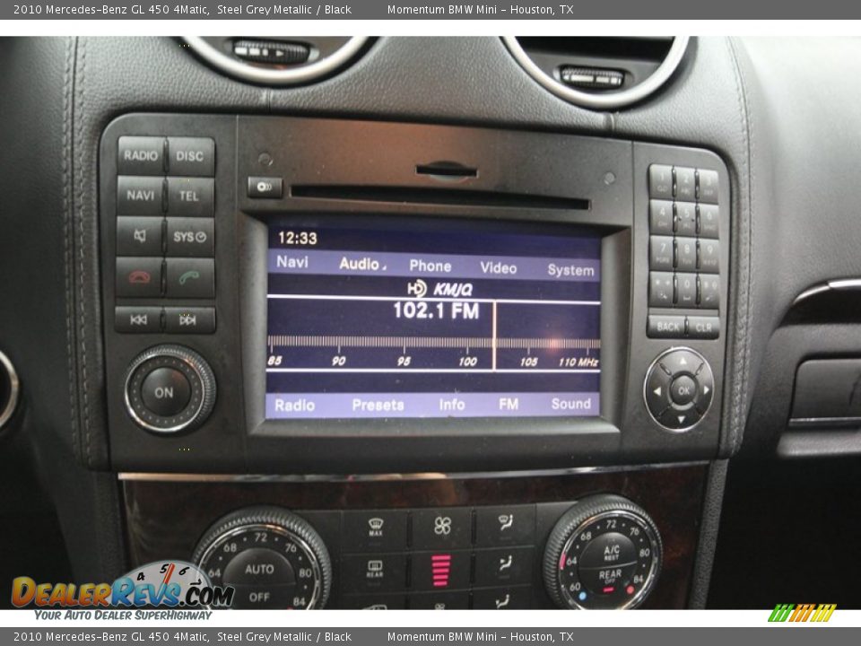 2010 Mercedes-Benz GL 450 4Matic Steel Grey Metallic / Black Photo #22