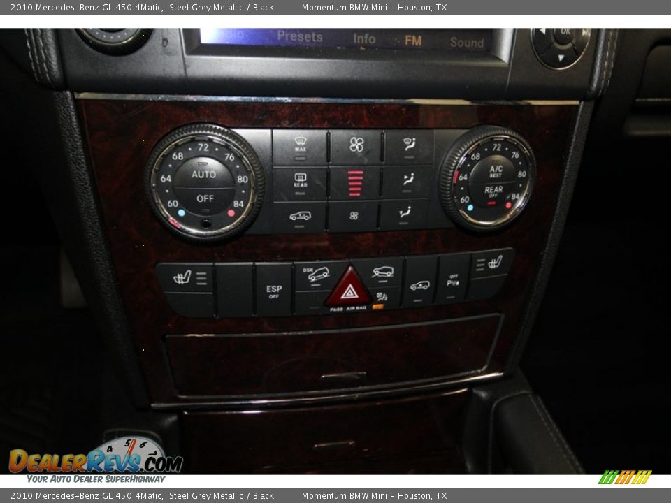 2010 Mercedes-Benz GL 450 4Matic Steel Grey Metallic / Black Photo #23